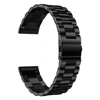 Rostfritt Steel Smart Watch Band ersättning för Fitbit Versa 3