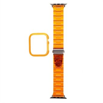 Akrylklockband + klockramfodral för Apple Watch Series 5/4 40mm