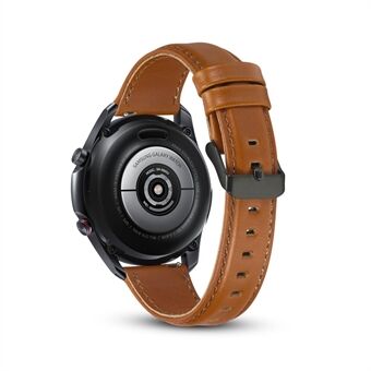 Äkta läder Smart Watch-rem för Samsung Galaxy Watch3 41mm