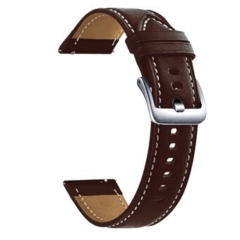 22mm Högkvalitativt läderurskydd för läderur för Samsung Galaxy Watch3 45MM R840