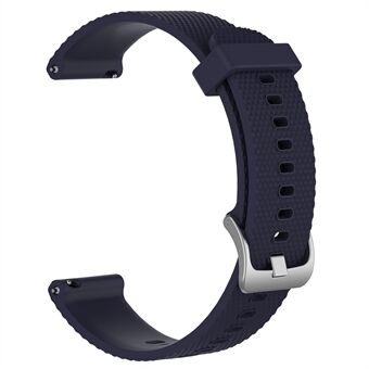 Texturerat silikonklockband för Huawei Watch GT2 42mm, storlek: L.