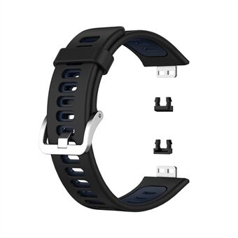 Mjuk silikon klockarm i två färger för Huawei Watch Fit