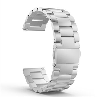 Tre pärlor Rostfritt Steel Smart Watchband Armbandsbyte 22mm för Polar Vantage M / Grit X