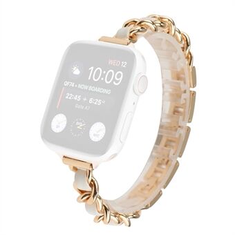 Rostfritt Steel Smart Watch Strap Watchband för Apple Watch Series 6/5 / SE / 4 40mm / Apple Watch Series 1/2/3 38mm