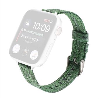 Elastiskt klockarmband i nylonbyte för Apple Watch Series 4/5/6 / SE 40mm / Watch Series 1/2/3 38mm