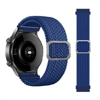 22 mm Nytt flätat rep justerbart klockbandsbyte för Samsung Gear S3 Classic/ S3 Frontier / Galaxy Watch 46 mm