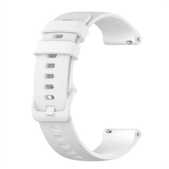 22 mm Universal Grid Texture Silikon Armband Byt ut rem för Huawei Watch 3/3 Pro / Samsung Amazfit Watch Etc