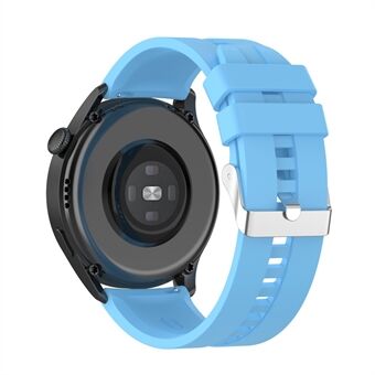 Ersättningssilikon justerbart klockarmband 22 mm för Huawei Watch 3 / Watch 3 Pro/ Watch GT 2 46 mm
