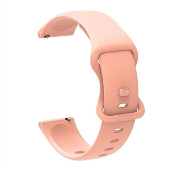 20 mm Universal klockarmband i silikon för Samsung Galaxy Watch Active/ Active2 40 mm / Klocka 42 mm / Huami Amazfit GTR (42 mm) / Garmin vivoactive 3 / Huawei Watch GT2 (42 mm)