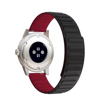 20 mm Universal Magnetic Absorption Silikon Klockarmband Ersättning för Samsung Galaxy Watch4 Classic 46 mm 42 mm / Watch4 44 mm 40 mm / Gear Sport