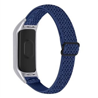 Flätat nylonarmband Justerbart elastiskt Solo Sports Loop-armband för Xiaomi Mi Band 4/3