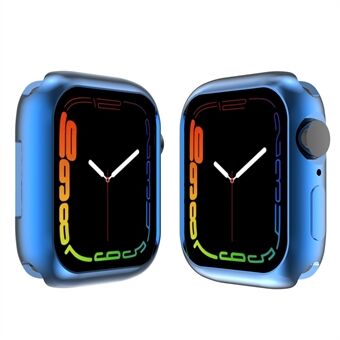 Stötsäker TPU galvanisering klockram Skyddsfodral för Apple Watch Series 7 41mm