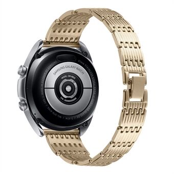 22 mm ihålig design Rhinestone Smart Watch Arm Replacement Band för Samsung Galaxy Watch3 45 mm / Galaxy Watch 46 mm