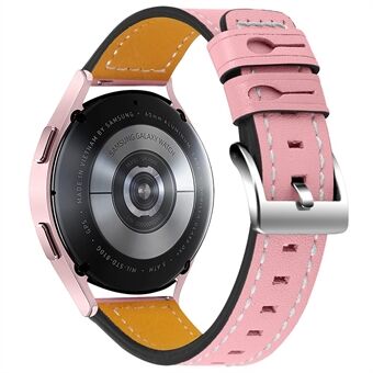 20 mm Universal klockarmband för Garmin Vivomove Luxe / Garminmove Luxe Cowhide Läder Armbandsersättningsarmband