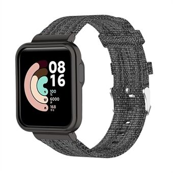 För Xiaomi Redmi Watch / Mi Watch Lite Nylon Canvas Smart Watch Band Justerbar ersättningsrem