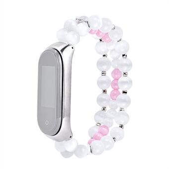För Xiaomi Mi Band 4/3 Opal Beads Armband Smart Watch Armband Ersättningsarmband