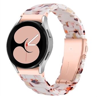 För Samsung Galaxy Watch4 Active 40 mm / 44 mm / Watch4 Classic 42 mm / 46 mm Snyggt hartsarmband Smart Watch Ersättningsband