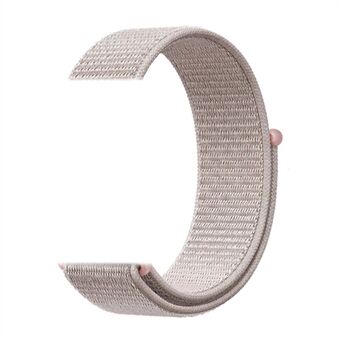 För Garmin Vivoactive 4 Nylonvävd klockarmband 22mm utbytes justerbart armband