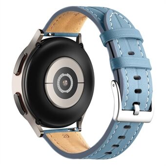 För Realme Watch 3 / Quick Amazfit GTR 4 / GTR 4 Pro Klockband i äkta läder 22 mm justerbar snabbkopplingsrem