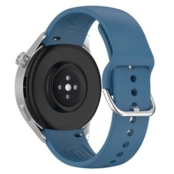 22 mm bågformat klockband för Xiaomi Watch S2 / S1 / S1 Pro, justerbart silikonarmband med metallspänne