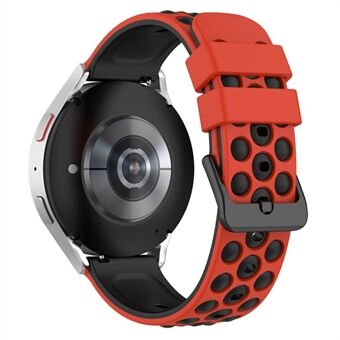 22 mm Smart klockarmband för Huawei Watch Buds / GT2 / GT / GT2 Pro / Garmin Vivoactive 4 / Forerunner 255, dubbelfärgad Universal silikonarmband