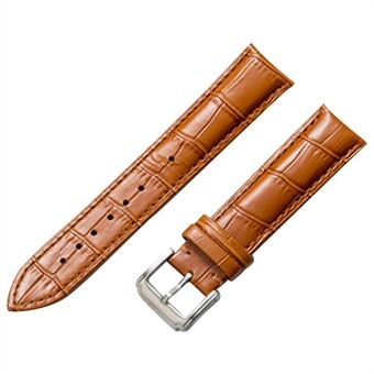 Klockarmband Smart klockarmband i äkta läder Universal 16 mm klockband ersättningsdel