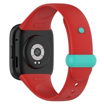 Klockband för Xiaomi Redmi Watch 3 Mjukt silikonband med knappspänne