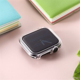 Färgat skyddande klockramsfodral för Apple Watch Series 3/2/1 38 mm - Transparent