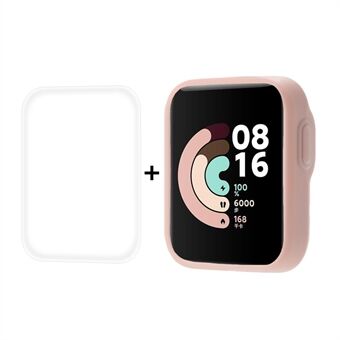 HAT- Prince Vanligt TPU-skydd + Mjukt Hydro klockskydd för Xiaomi Redmi Watch