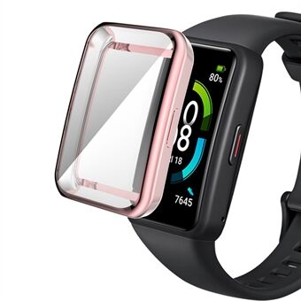 Elektropläterad TPU Full Coverage Smartwatch Protector Case Cover för Huawei Honor 6
