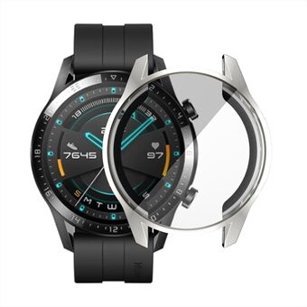 TPU Electroplate Full Coverage Watch Skyddsramfodral för Huawei Watch GT 2 46mm