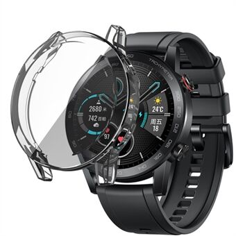 Galvanisering TPU Watch Cover Fullt skyddande fodral för Huawei Honor Magic 2 46MM - Genomskinlig