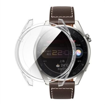 ENKAY Anti Scratch Transparent TPU Smart Watch Case Cover för Huawei Watch 3 Pro 48mm - Transparent
