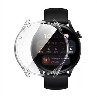 ENKAY Transparent TPU Smart Watch Fodral Skal till Huawei Watch 3 46mm - Genomskinlig