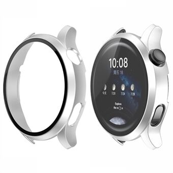 Matt PC Smartwatch Ramfodral med skärmskydd i härdat glas för Huawei Watch 3 Pro