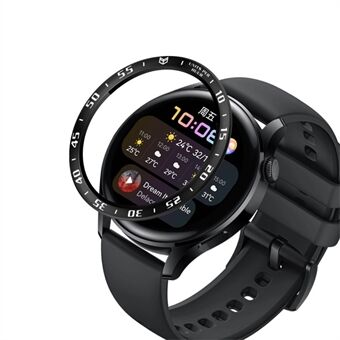 Time Scale Design Rostfritt Steel Ring för Huawei Watch 3