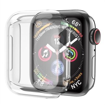 Kristallklart mjuk TPU All-Around Skyddsfodral för Apple Watch Series 7 41 mm
