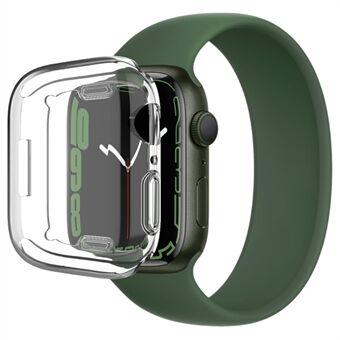 IMAK UX-3 Series High Sensitivity Flexibel TPU All-Around Anti- Scratch Protective Case för Apple Watch Series 7 41mm