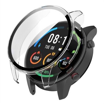 2 i 1 Smart Watch hård PC-ram + skärmskydd i härdat glas klockfodral för Xiaomi Mi Watch Color Sport