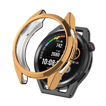 För Huawei Watch GT Runner Elektropläterad TPU-klocka, skyddande halvfodral