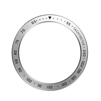 Klockram för Samsung Galaxy Watch 5 40 mm, metallram Ring Skyddsfodral Smartwatch-tillbehör (Typ E) - Ring Svarta bokstäver