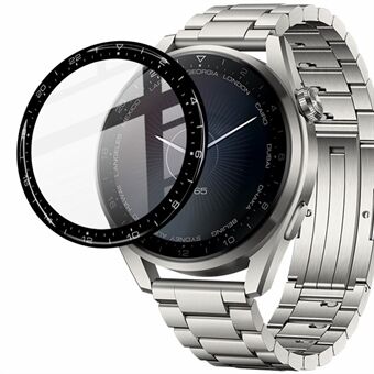 IMAK Black- Edge Scratch-Resistant PMMA Watch Skärmskyddsfilm för Huawei Watch 3 Pro 48mm