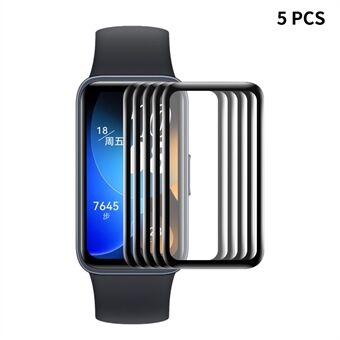 ENKAY HAT- Prince 5st / Set för Huawei Band 8 Full Screen Film Soft PC Edge+PMMA 3D Curved Watch Screen Protector
