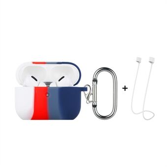 HAT PRINCE Rainbow TPU Case + Anti-lost Rope + Buckle for Apple AirPods Pro
