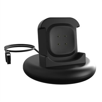 Stand Clip Laddningsvagga Dock Adapter Fäste för Fitbit Versa3 / Sense