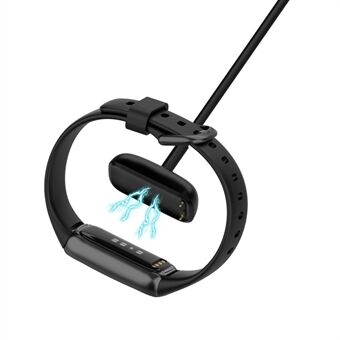 0,5 m USB magnetladdare baskabeladapter med återställningsknapp för Fitbit Charge 5 / Luxe Smart armband