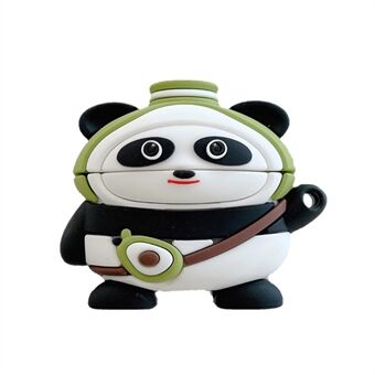 För Apple AirPods Pro Anti-fall skyddsfodral Cute Cartoon Panda Soft Silikon Bluetooth Earbuds Cover
