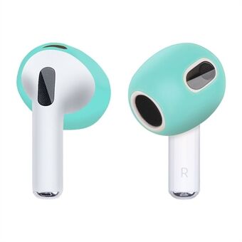 1 Pair Silicone Earphone Ear Caps for Apple AirPods 3, Bluetooth Earbuds Ear Tips Protective Covers