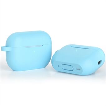 För AirPods Pro 2 Bluetooth-hörlurar Silikonskyddsfodral Anti-fallskydd med platt botten (2 mm tjocklek)