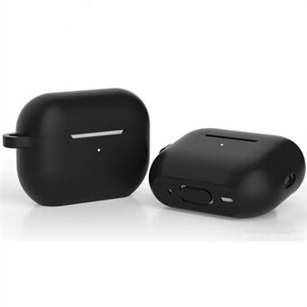 För AirPods Pro 2 Bluetooth-hörlurar Silikonskyddsfodral med platt botten Anti- Scratch Anti-droppskydd
